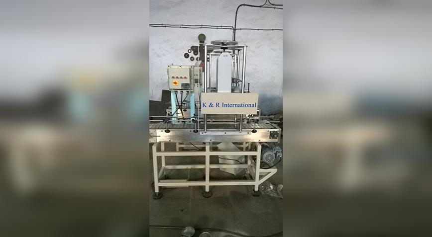 Automatic Containers Lid Pressing Machine for 500ml to 5L