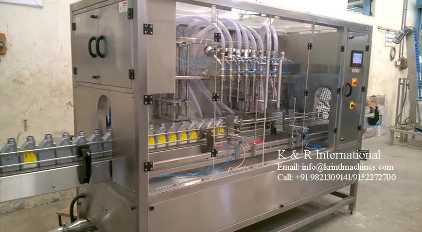 Automatic Flow Meter Based Volumetric Liquid Filling Machine