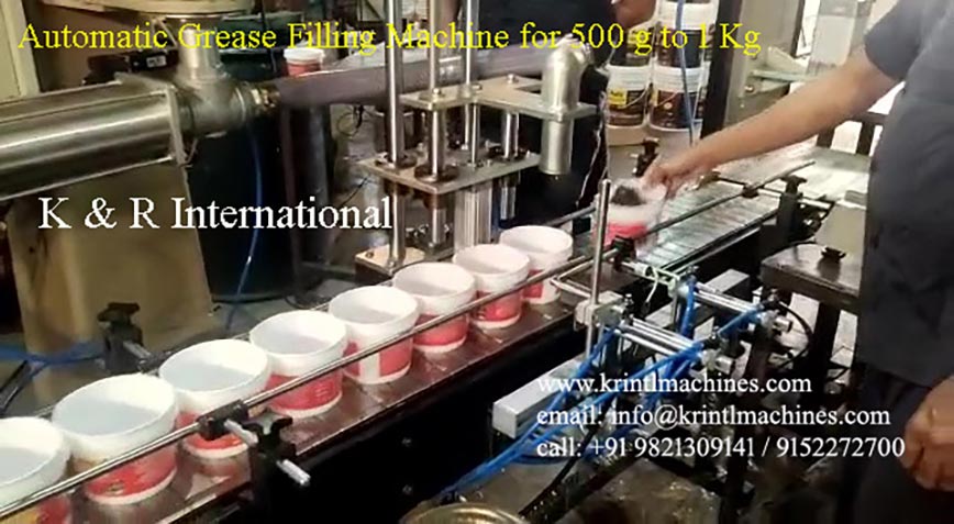 Automatic Grease Filling Machine